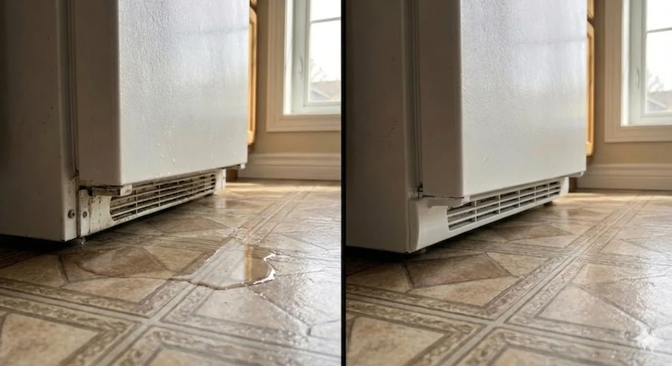 Dryer Repair Before and After comparison